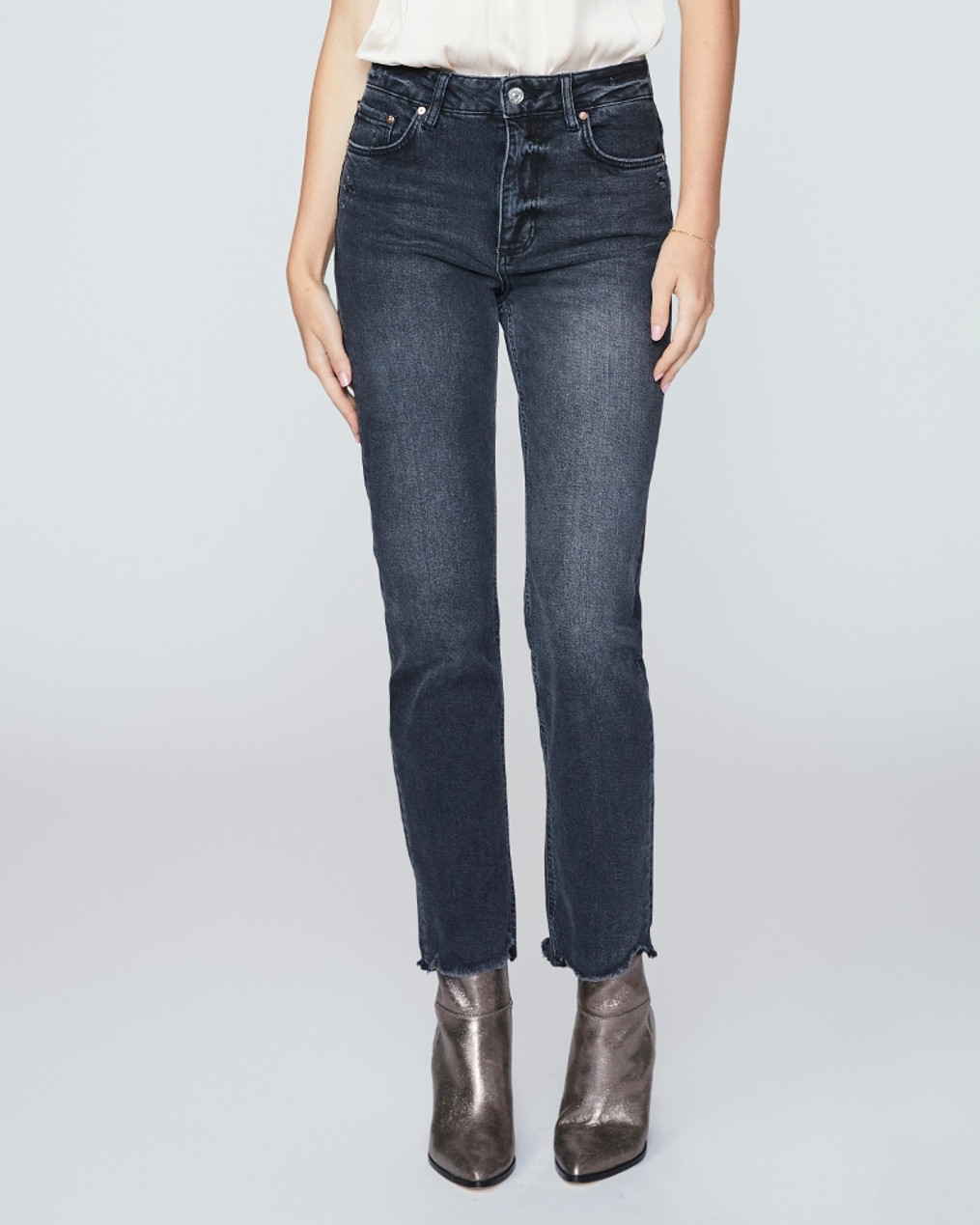 PAIGE STELLA STRAIGHT LEG JEANS